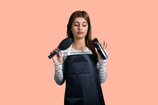 a woman holding a microphone
