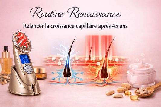Routine Renaissance : 3 gestes pour relancer la croissance capillaire après 45 ans