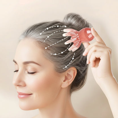 Octopus Meridian™ – Peigne de Massage du Cuir Chevelu bienfait