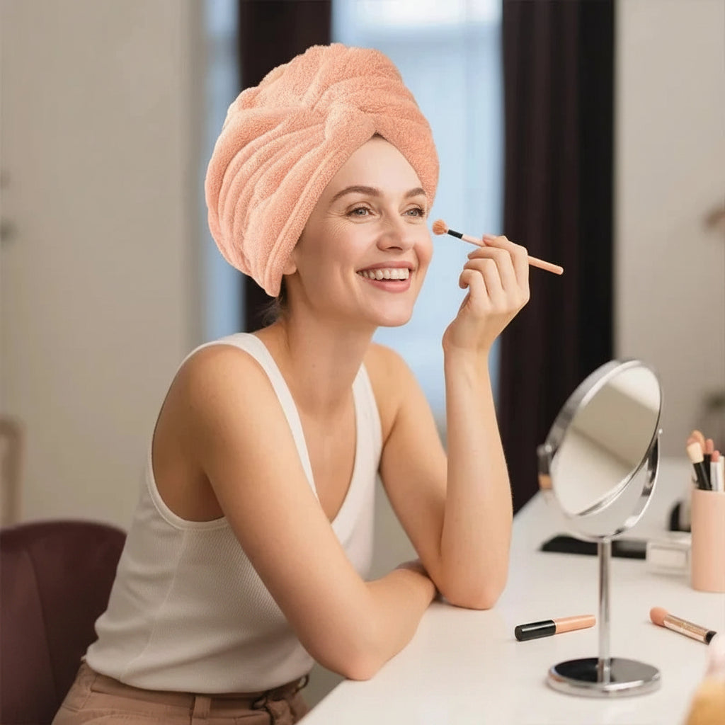 Serviette Microfibre Capillaire Douce & Vitalité™ femme