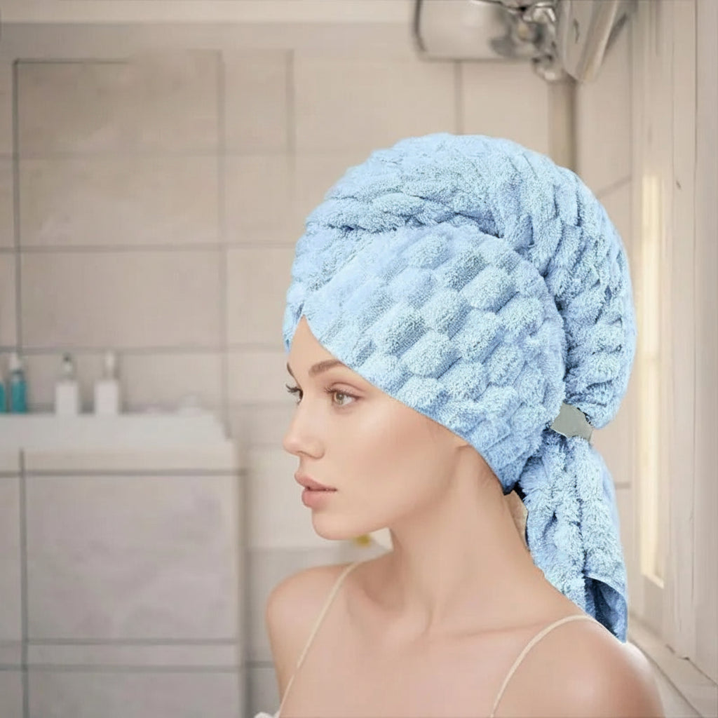 Serviette en Velours Golden Turtle – Super Absorbante, Légère et Séchage Rapide