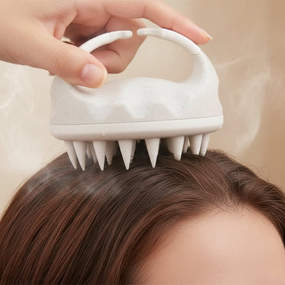 Brosse de Massage Silicone Anti‑Chute & Stimulation Capillaire bénéfice