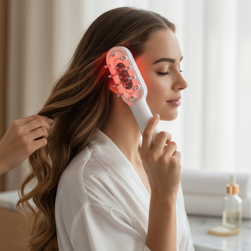 Brosse innovante pour la perte de cheveux des femmes