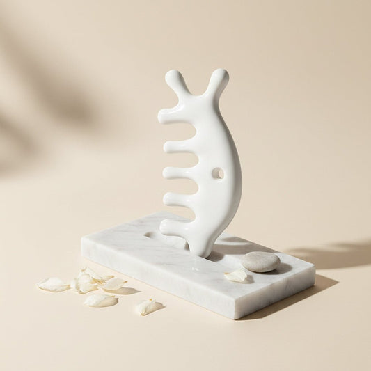 Dolphin Ceramic™ – Peigne de Massage Thérapeutique en Céramique