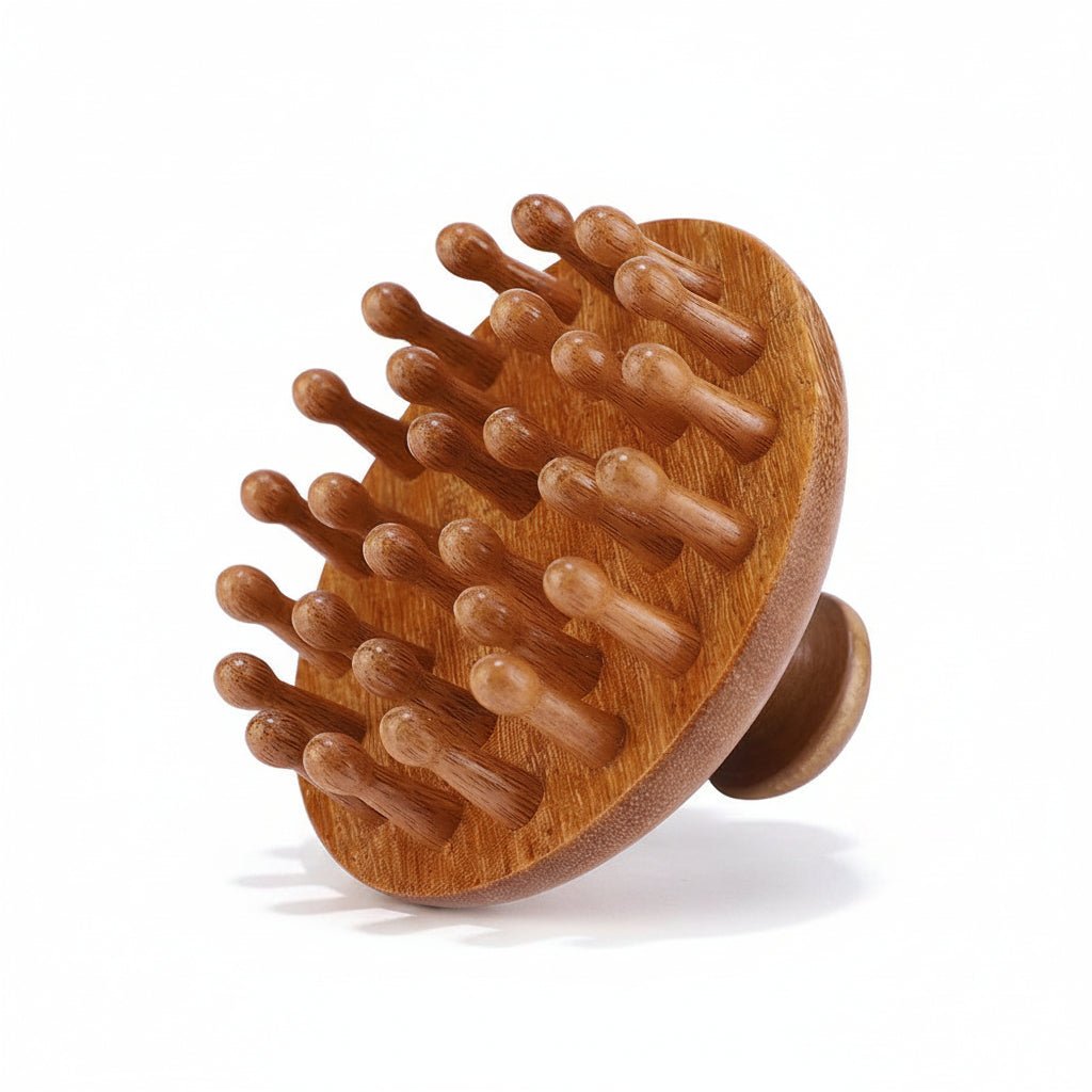 Peigne de Massage Multifonctionnel en Bois caractéristiques